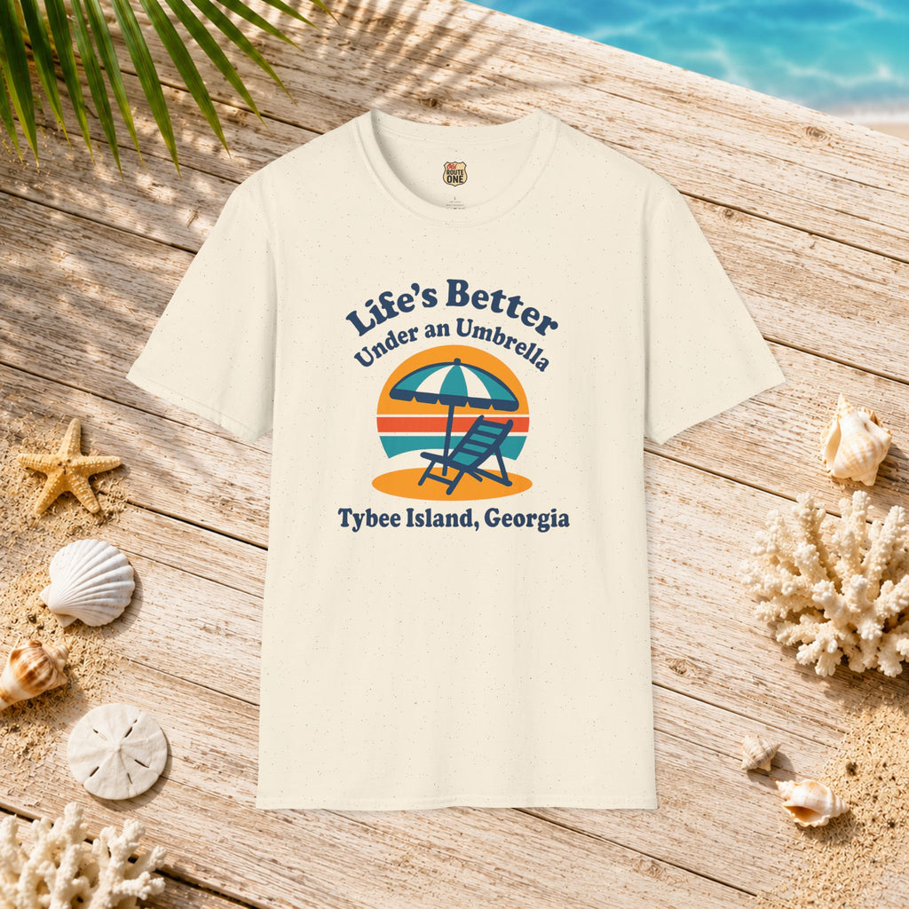 Life's Better Under an Umbrella Tybee Island Tee