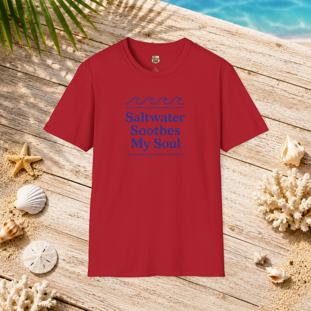 Saltwater Soothes My Soul Tee