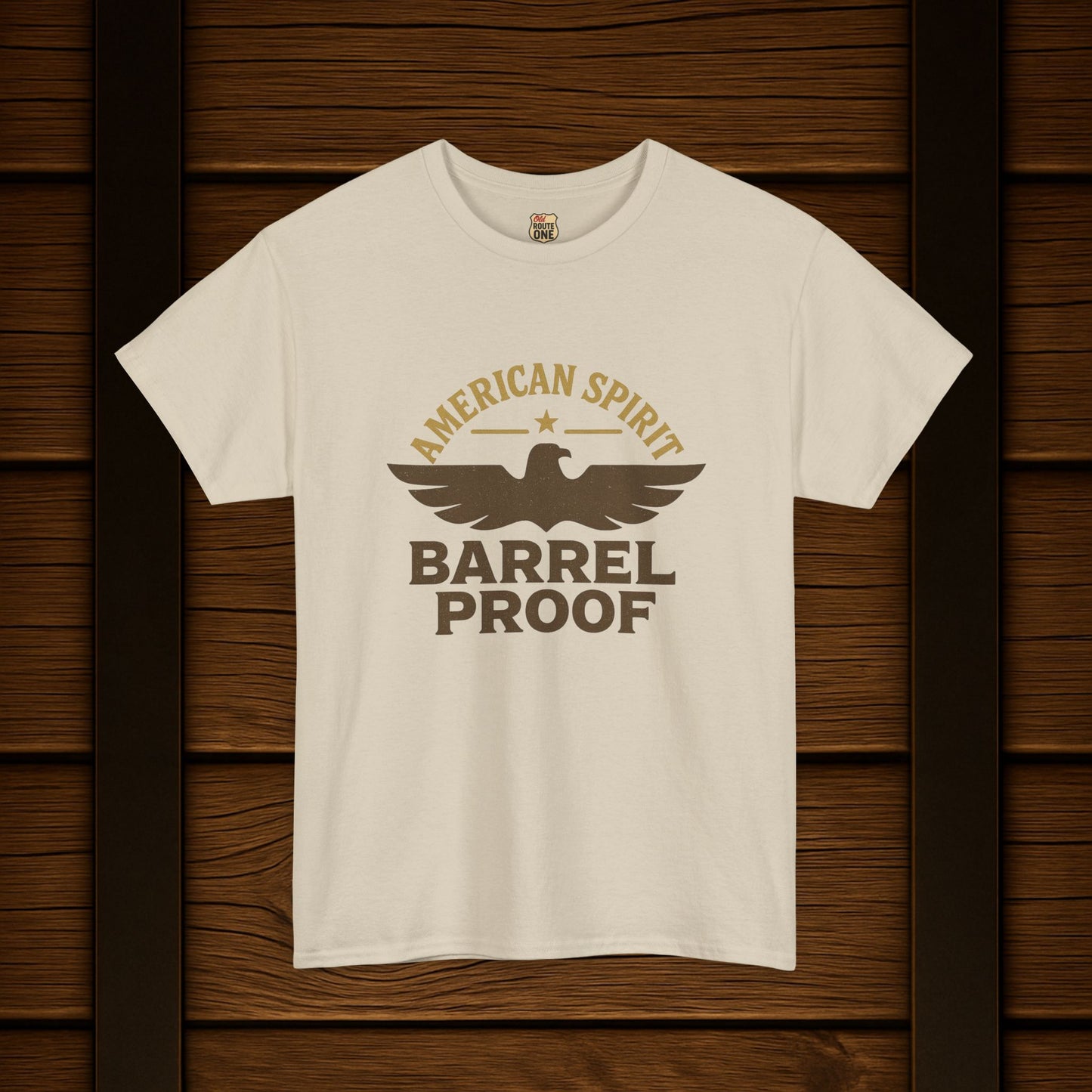 NEW T-Shirt American Spirit Barrel Proof Tee