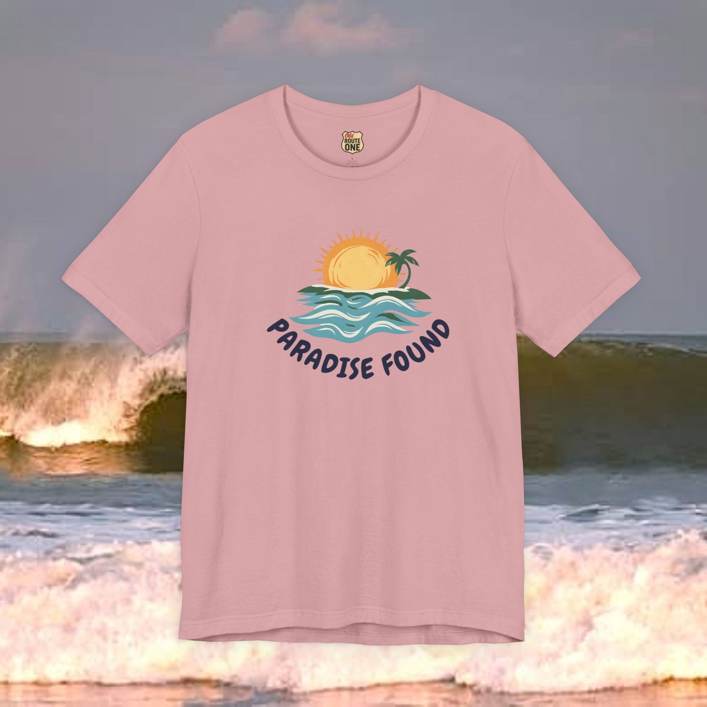 Paradise Found Sunrise over the Waves T-shirt