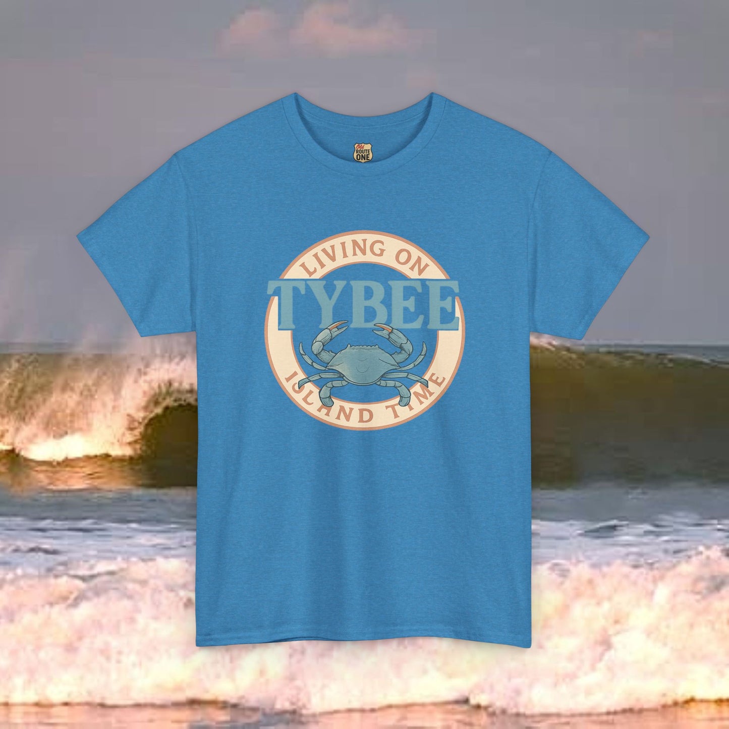 Tybee Island Living on Island Time , Everyday Tees, Gift for Him/Her, Comfortable Fashion, Eco-Friendly