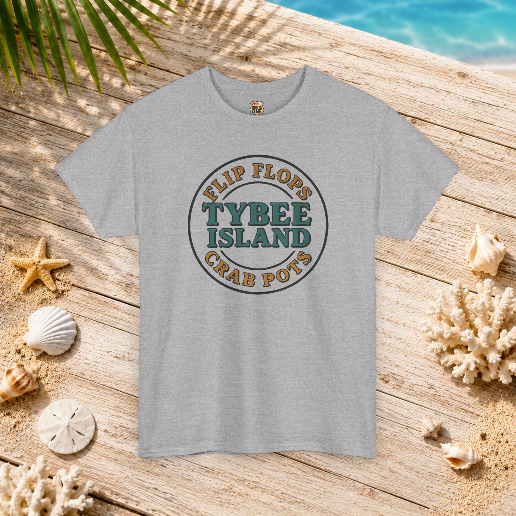 Tybee Island Flip Flops and Crab Pots , Everyday Tees