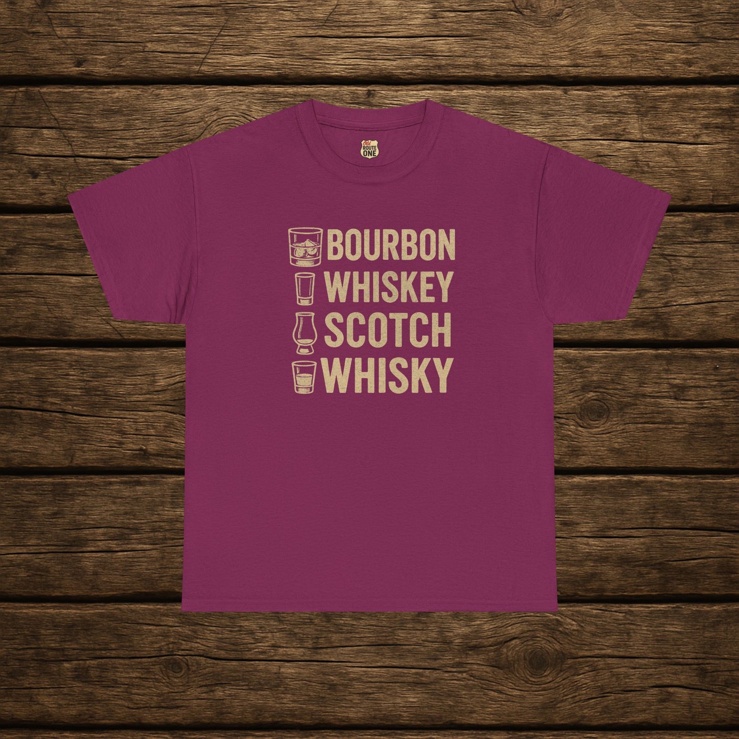 Bourbon Whiskey Scotch Whisky T-shirt