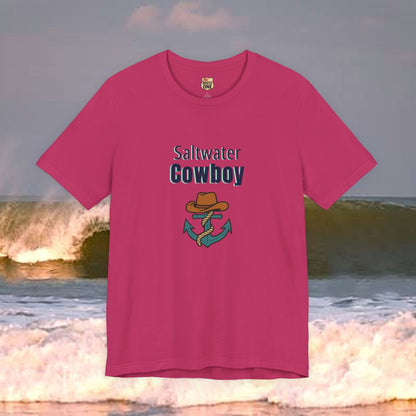 Saltwater Cowboy T-shirt - Coastal Freedom Collection