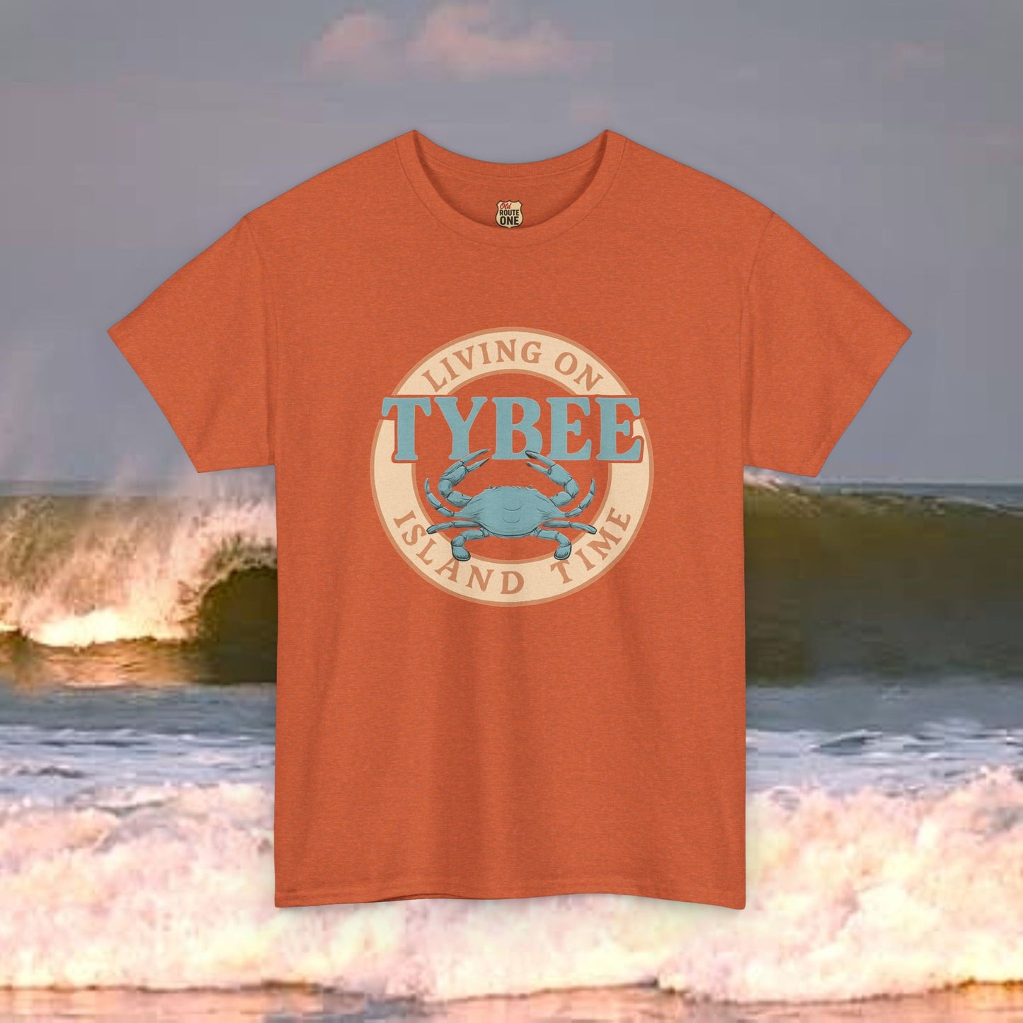 Tybee Island Living on Island Time , Everyday Tees, Gift for Him/Her, Comfortable Fashion, Eco-Friendly