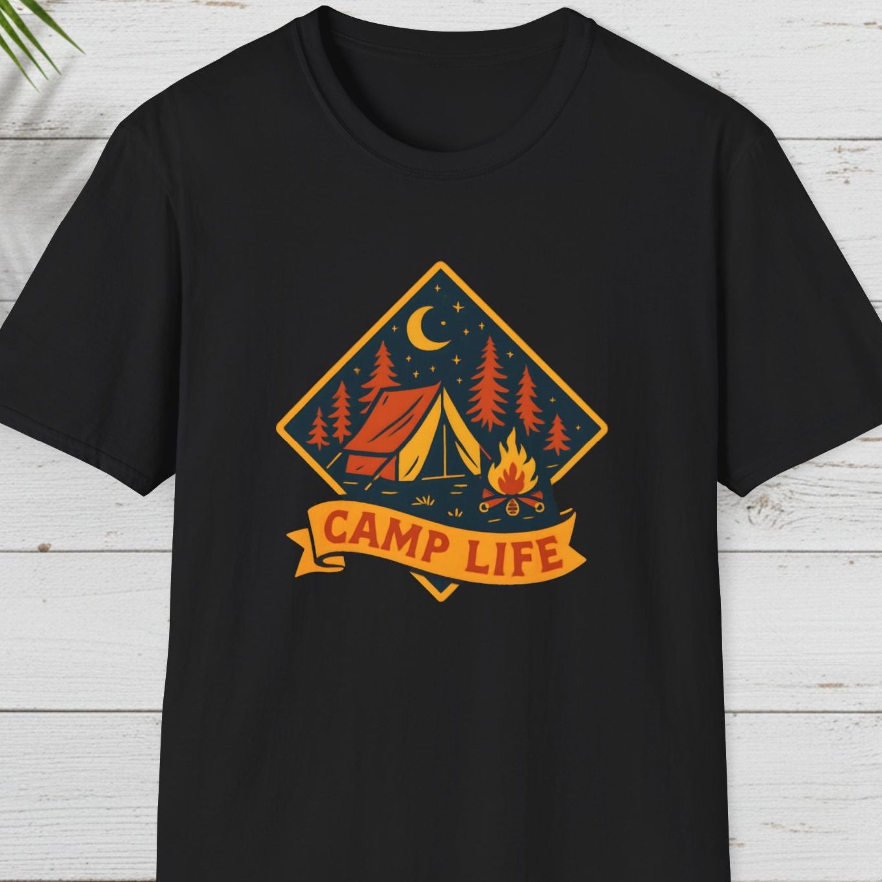 Camping Night Campfire T-Shirt