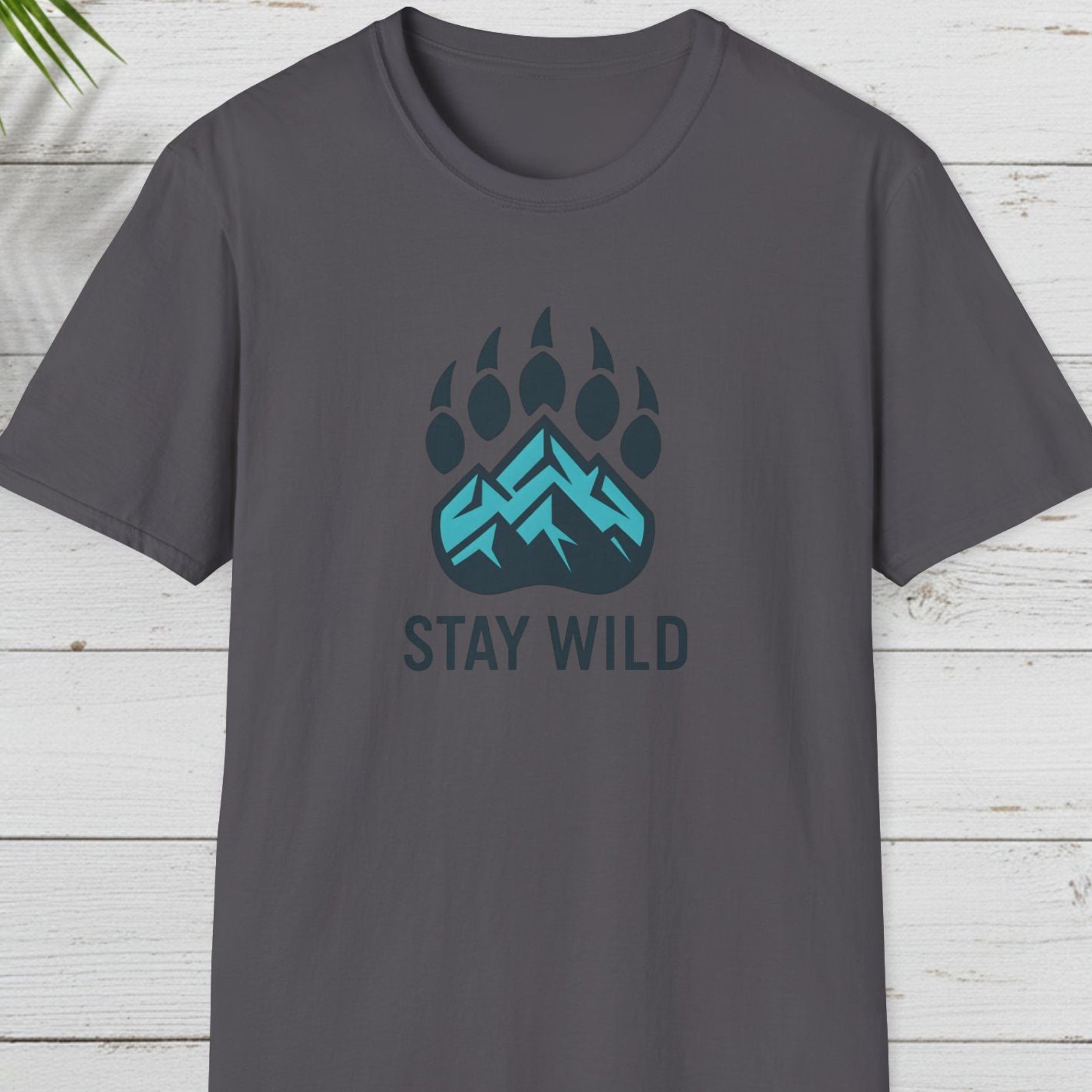 Stay Wild Mountain Emblem T-Shirt