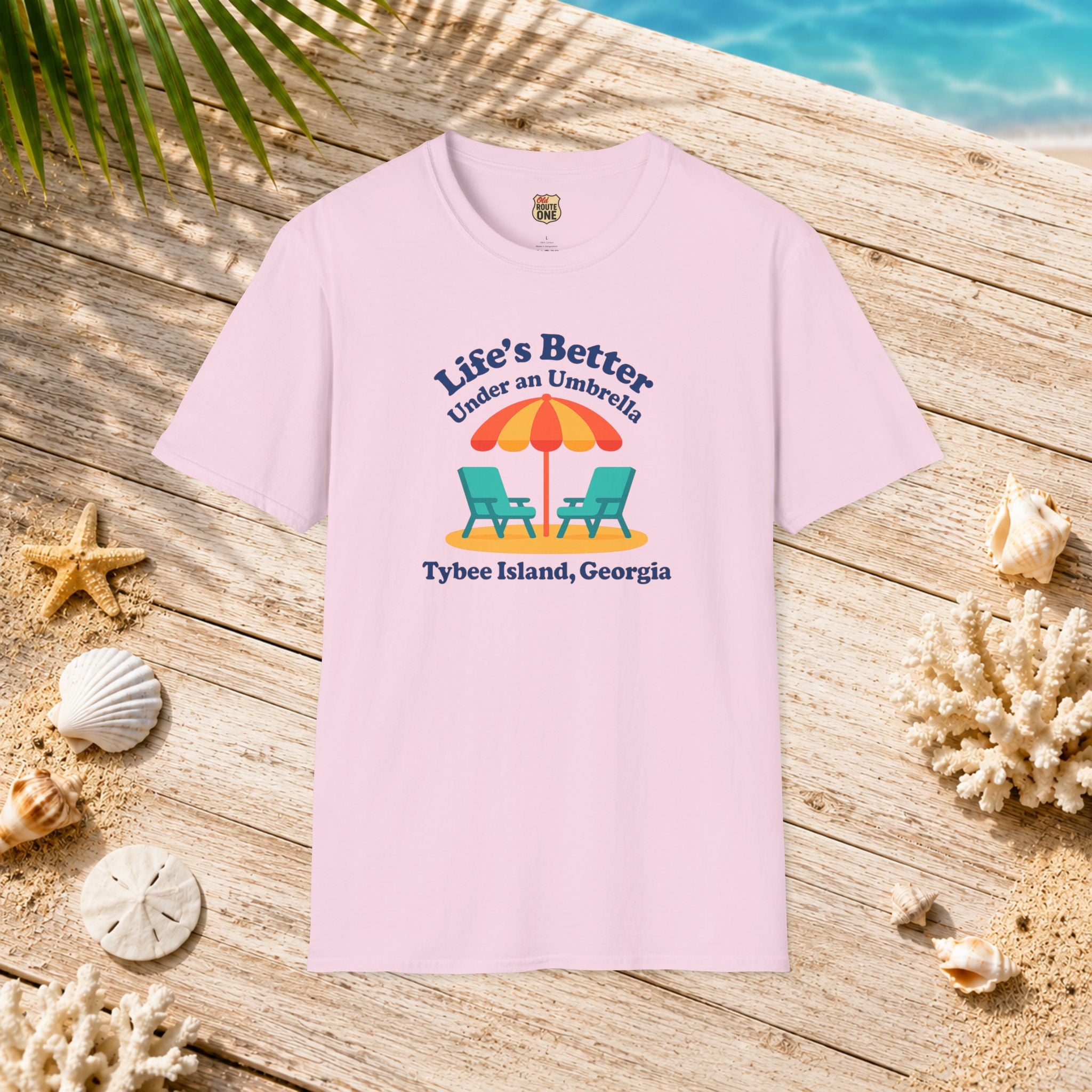 Life's Better Under an Umbrella Tybee Island tee