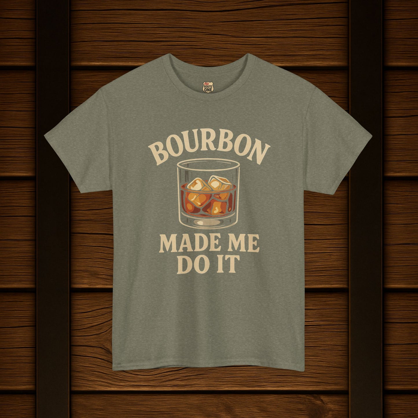 Bourbon Made Me Do It Tee - Barrel Proof Co.
