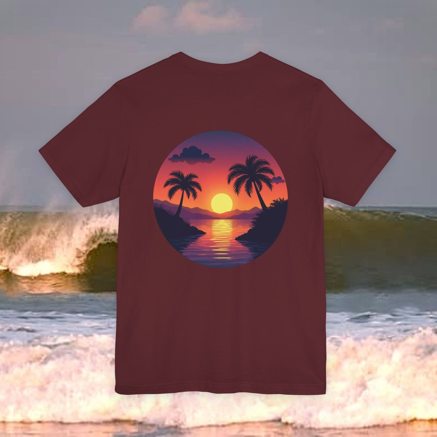 Sunset Chaser T-shirt, comfy cozy beach shirt