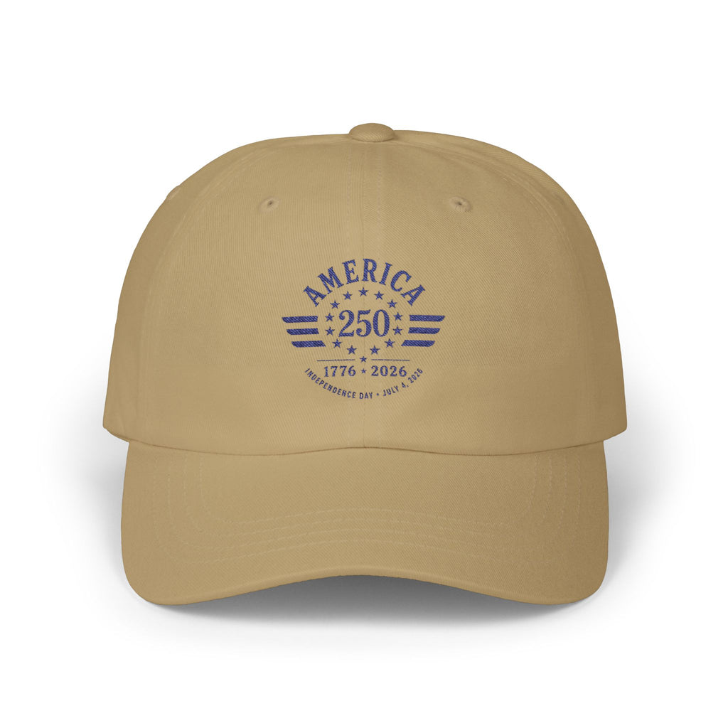 America 250 Dad Cap - 1776-2026 Patriotic Baseball Hat