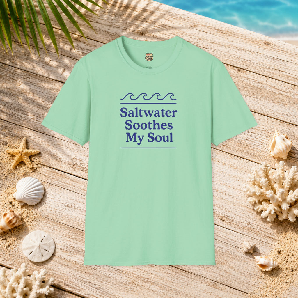 Saltwater Soothes My Soul Tee