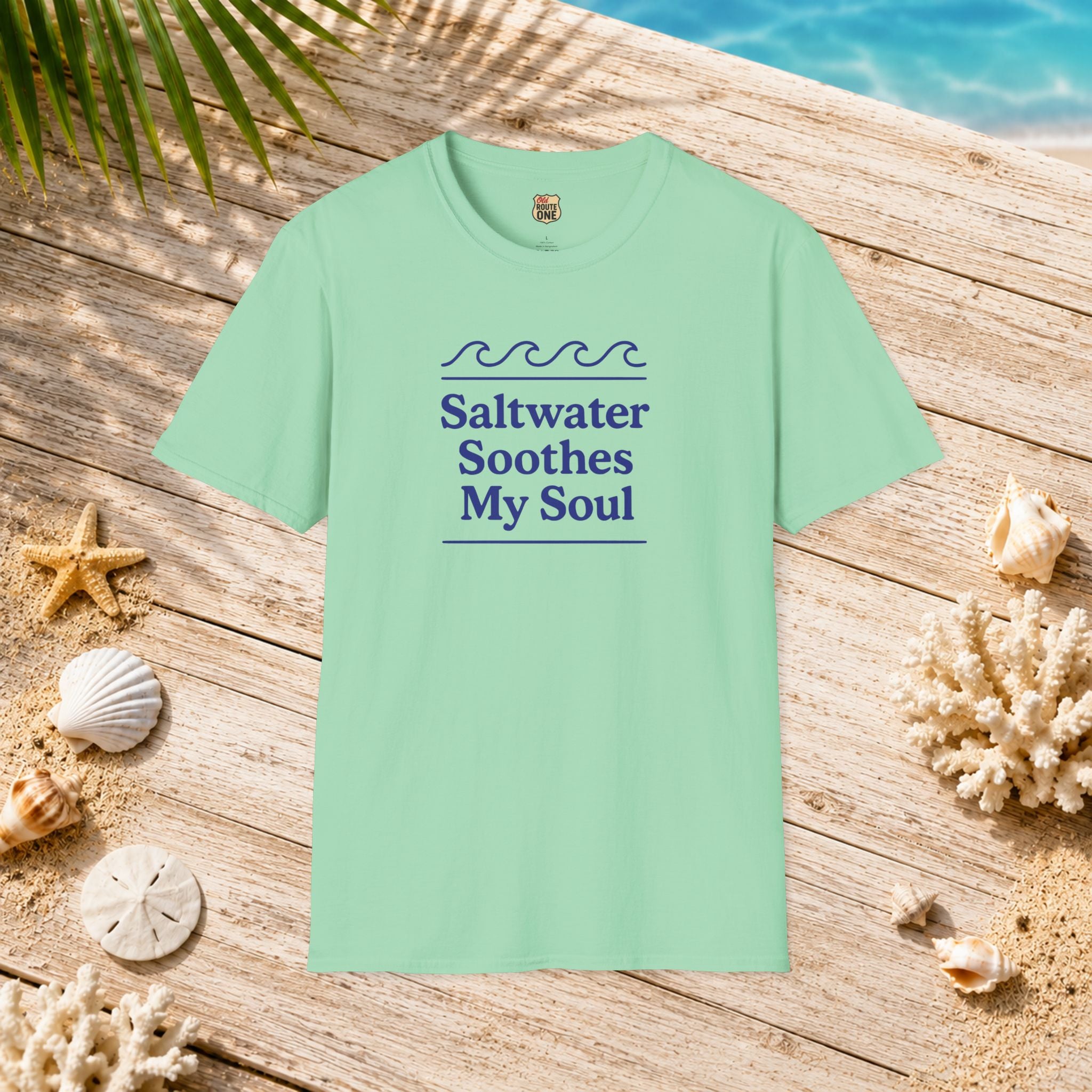 Saltwater Soothes My Soul Tee