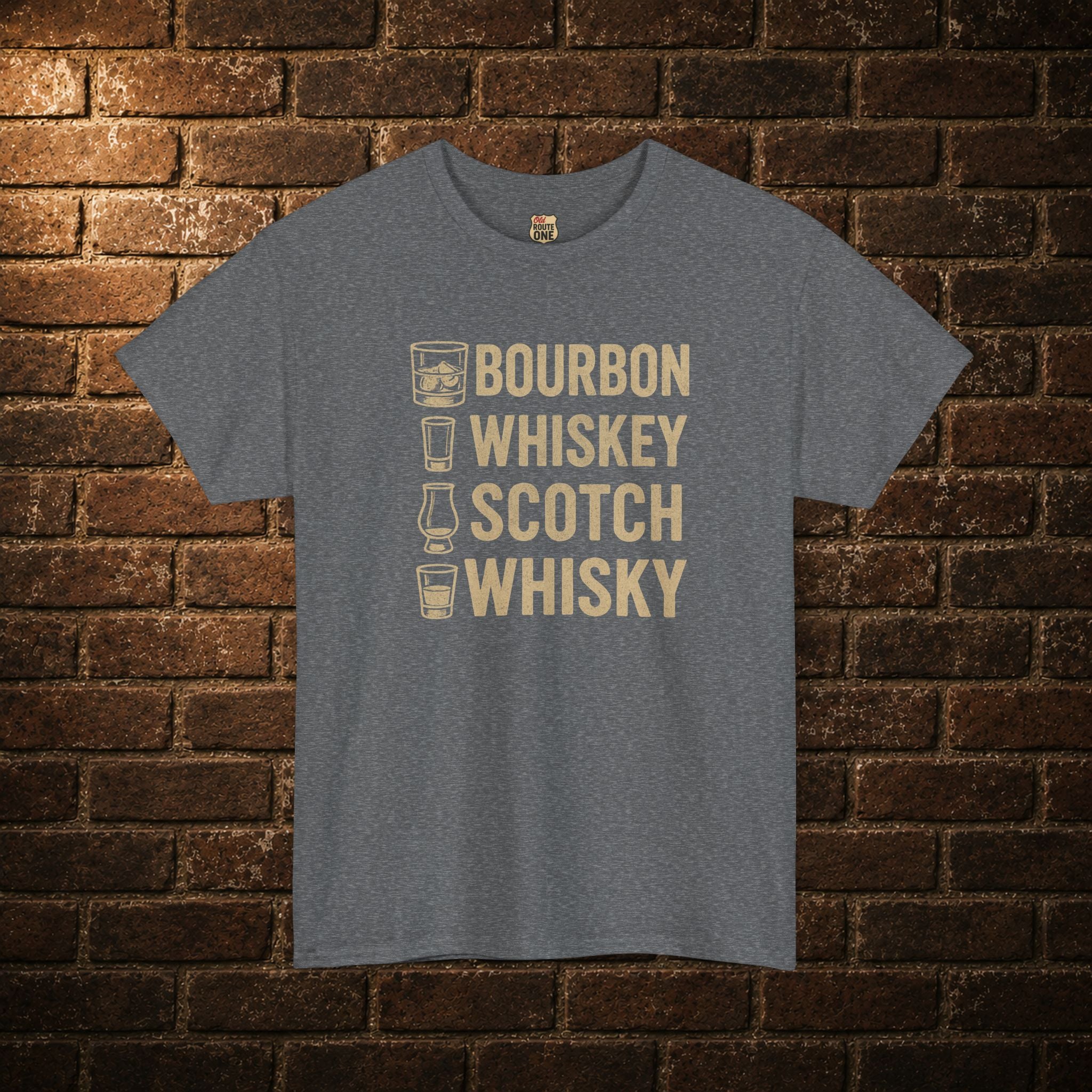 Bourbon Whiskey Scotch Whisky T-shirt
