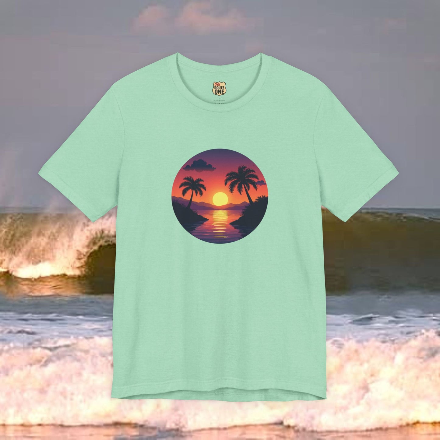 Sunset Chaser T-shirt, comfy cozy beach shirt