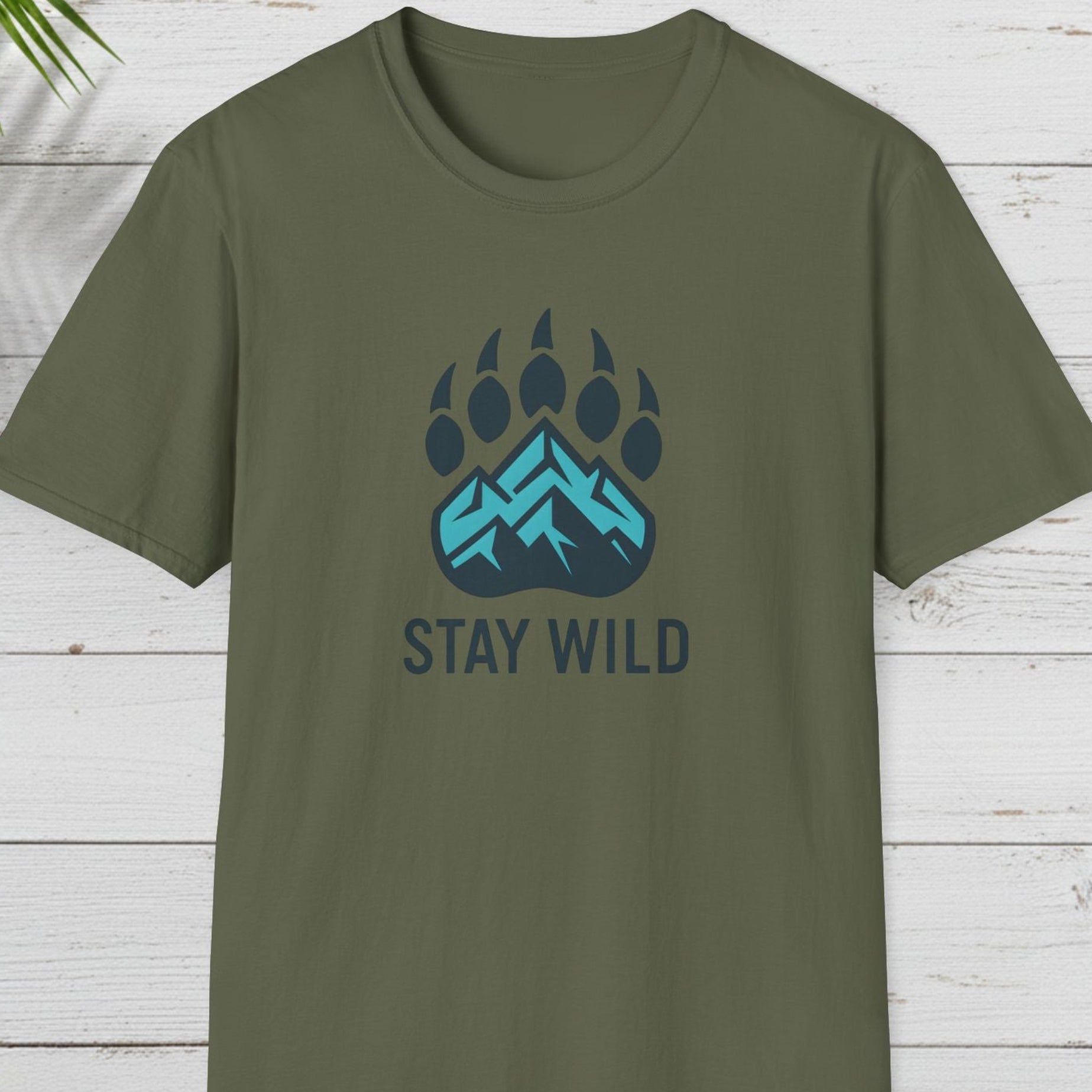 Stay Wild Mountain Emblem T-Shirt