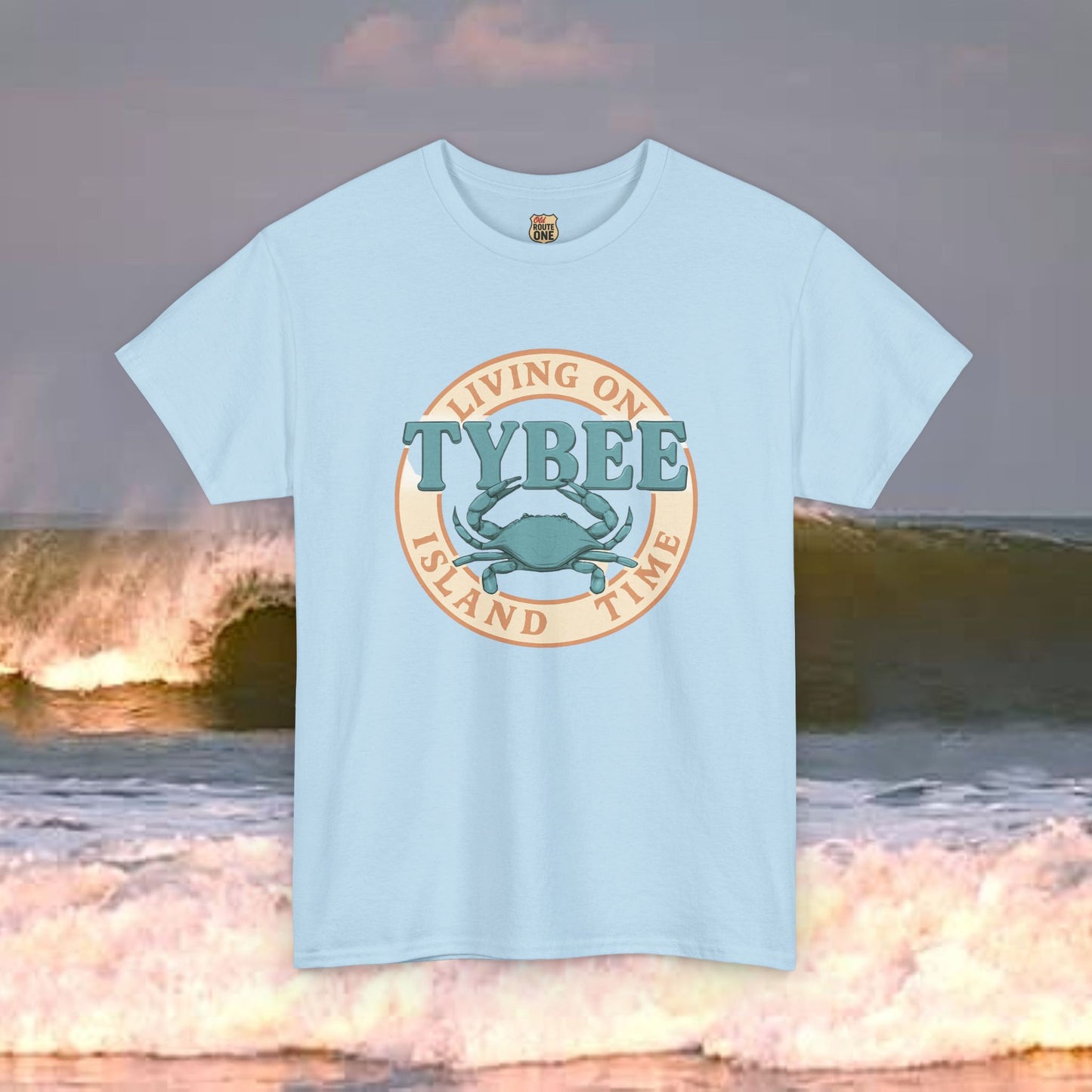 Tybee Island Living On Island Time , Everyday Tees, Gift for Him/Her, Comfortable Fashion, Eco-Friendly