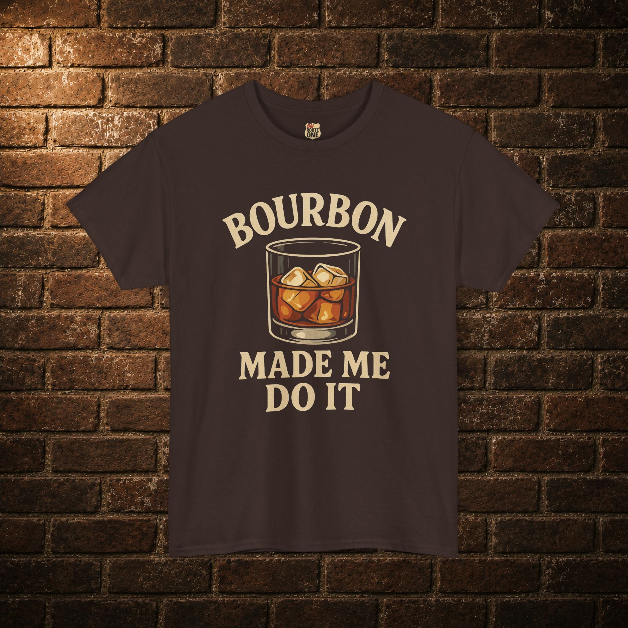 Bourbon Made Me Do It Tee