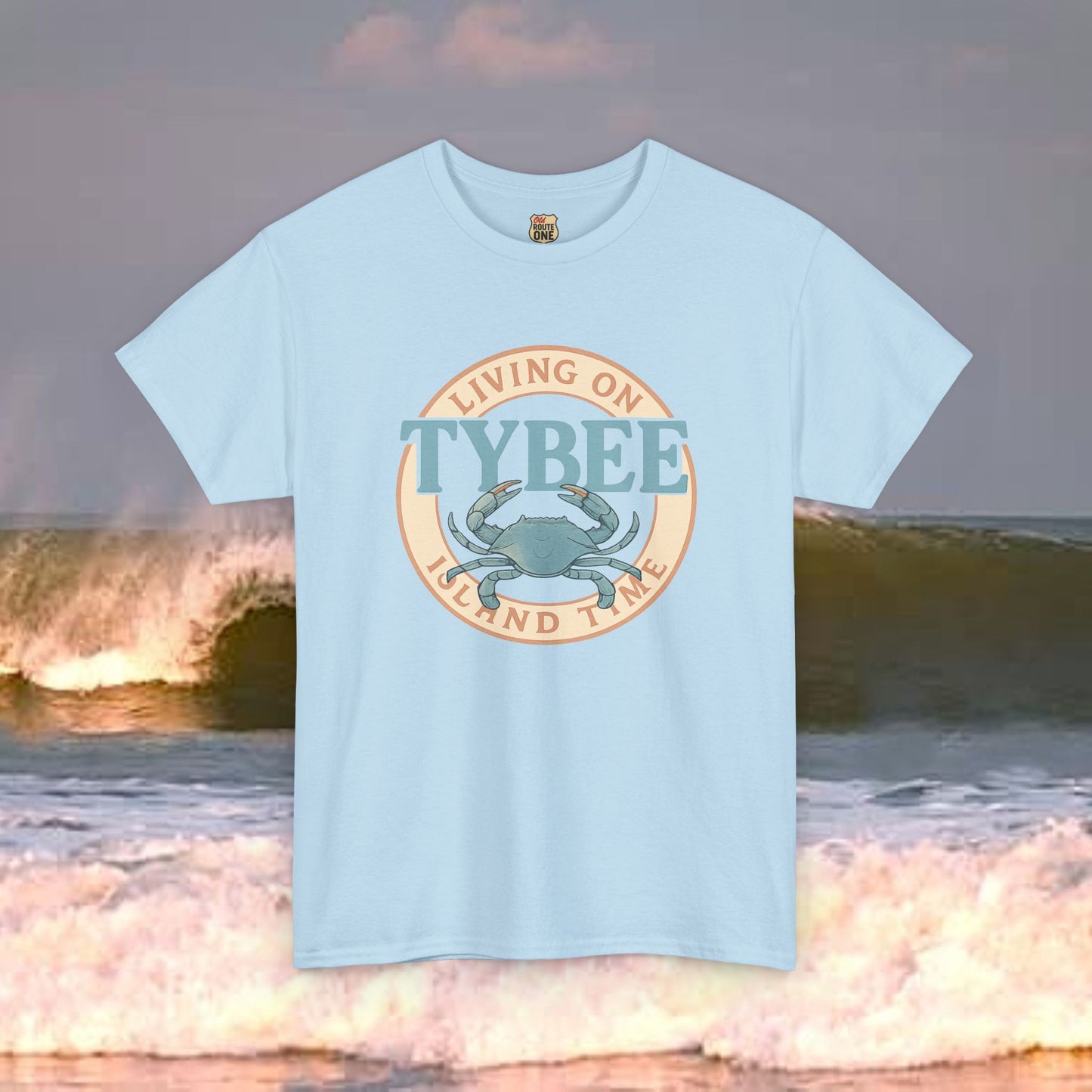 Tybee Island Living on Island Time , Everyday Tees, Gift for Him/Her, Comfortable Fashion, Eco-Friendly