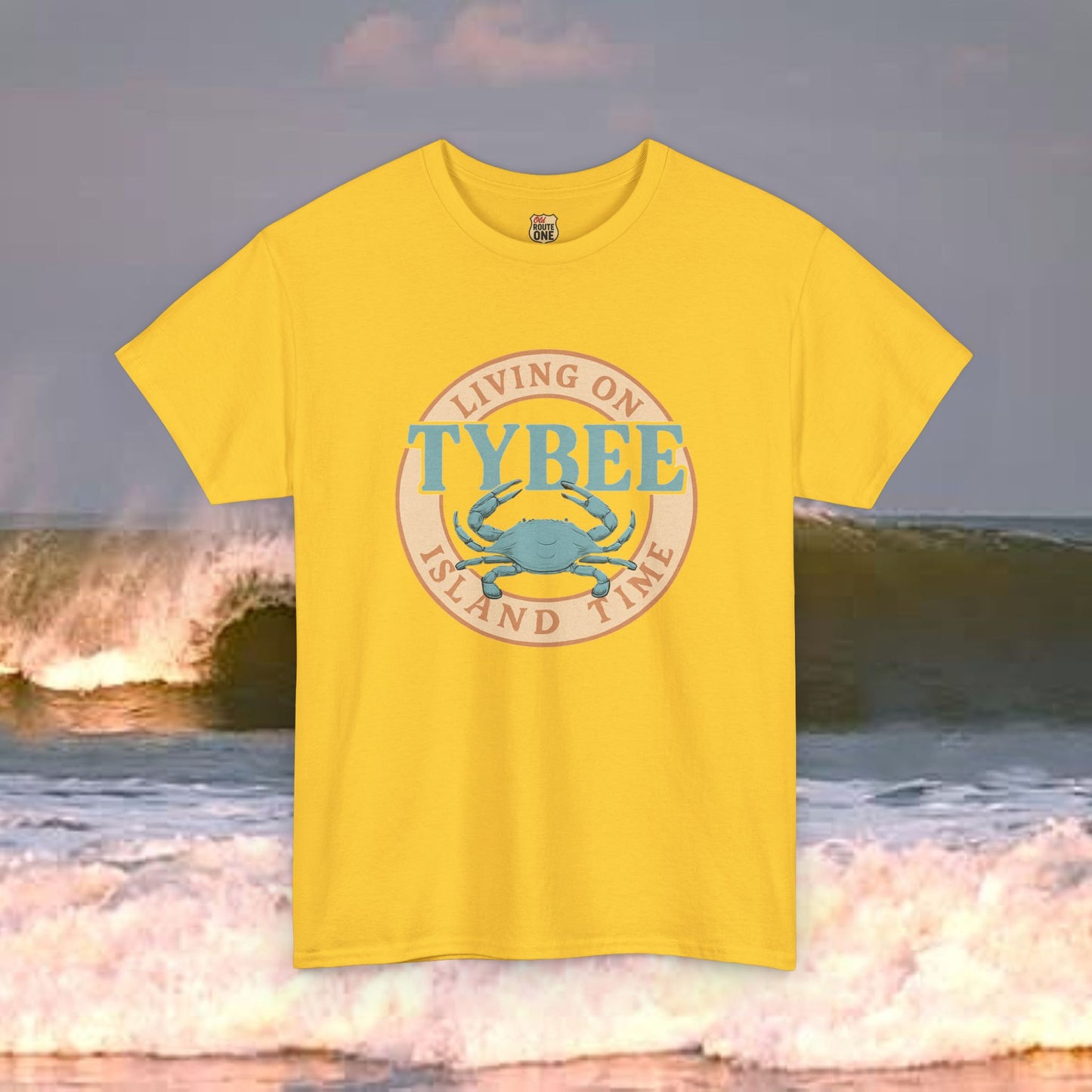 Tybee Island Living on Island Time , Everyday Tees, Gift for Him/Her, Comfortable Fashion, Eco-Friendly