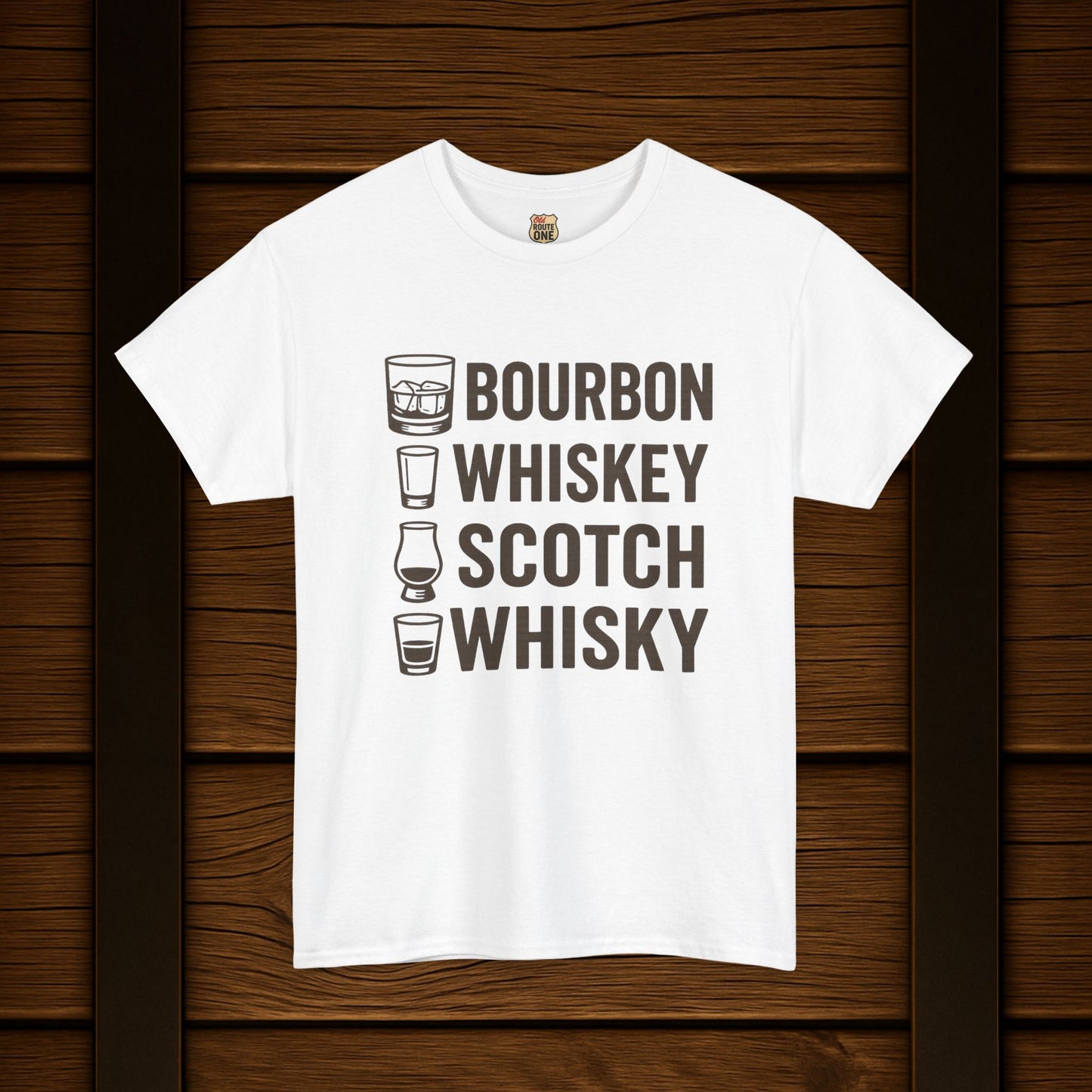 Bourbon Whiskey Scotch Whisky T-shirt