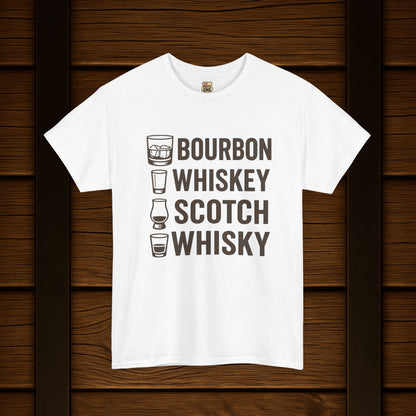 Bourbon Whiskey Scotch Whisky T-shirt