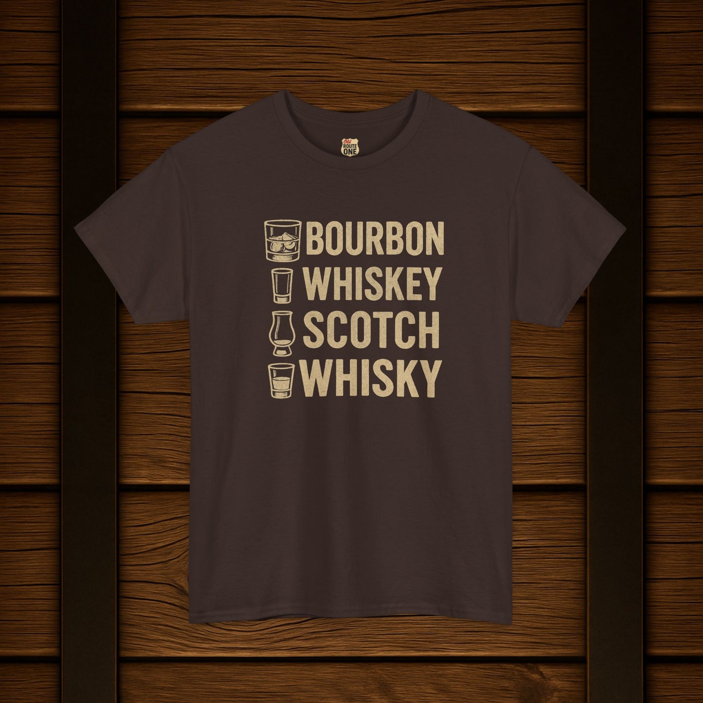 Bourbon Whiskey Scotch Whisky T-shirt