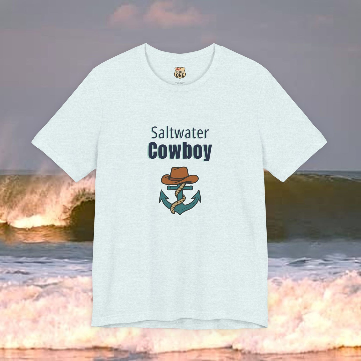 Saltwater Cowboy T-shirt - Coastal Freedom Collection