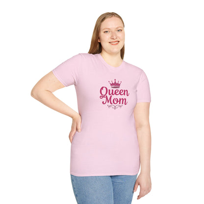Queen Mom Tee Perfect Gift for Mom T-shirt Birthday Gift Mother's Day Gift for Her Women's Tshirt Gift