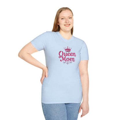 Queen Mom Tee Perfect Gift for Mom T-shirt Birthday Gift Mother's Day Gift for Her Women's Tshirt Gift