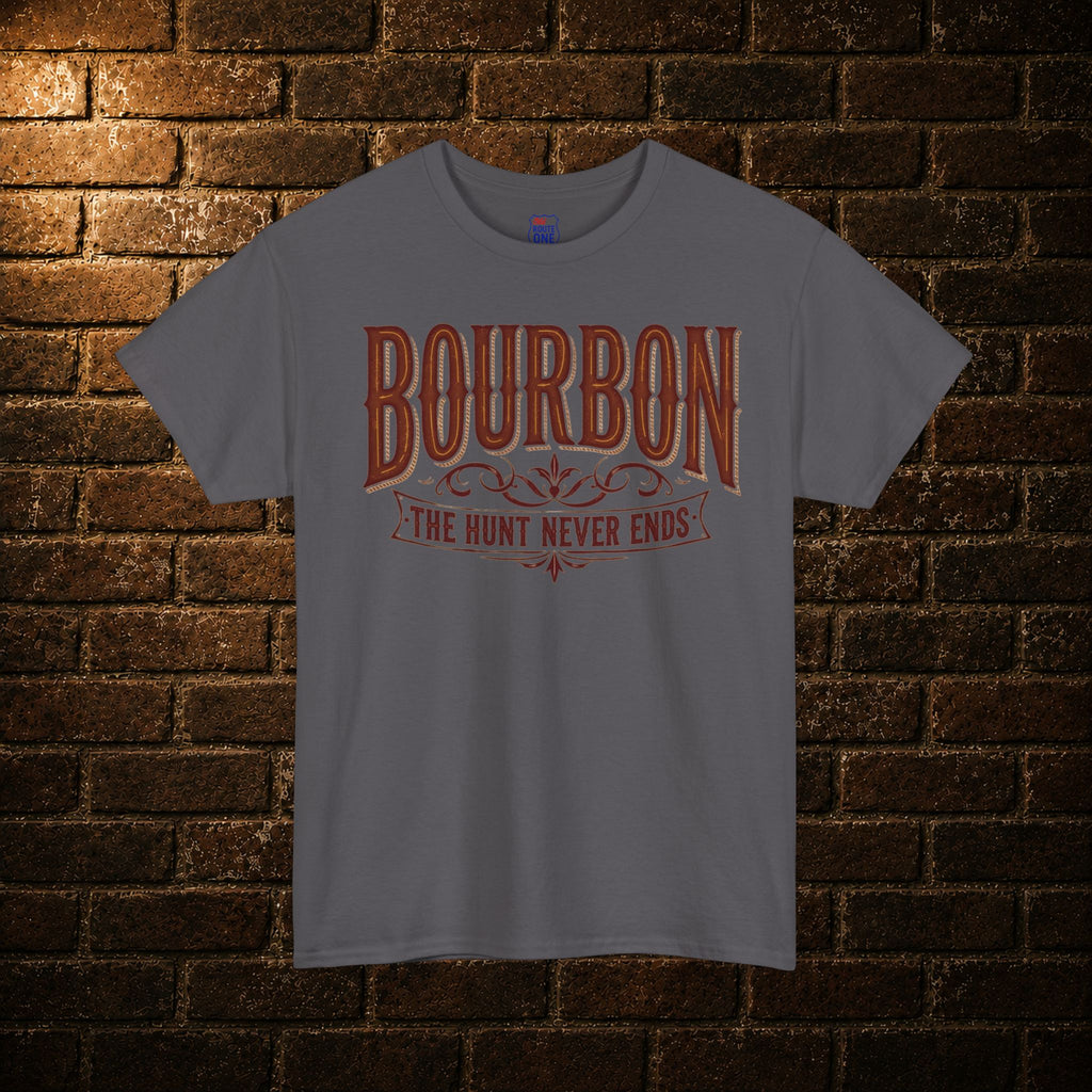 Bourbon "The Hunt Never Ends" T-Shirt