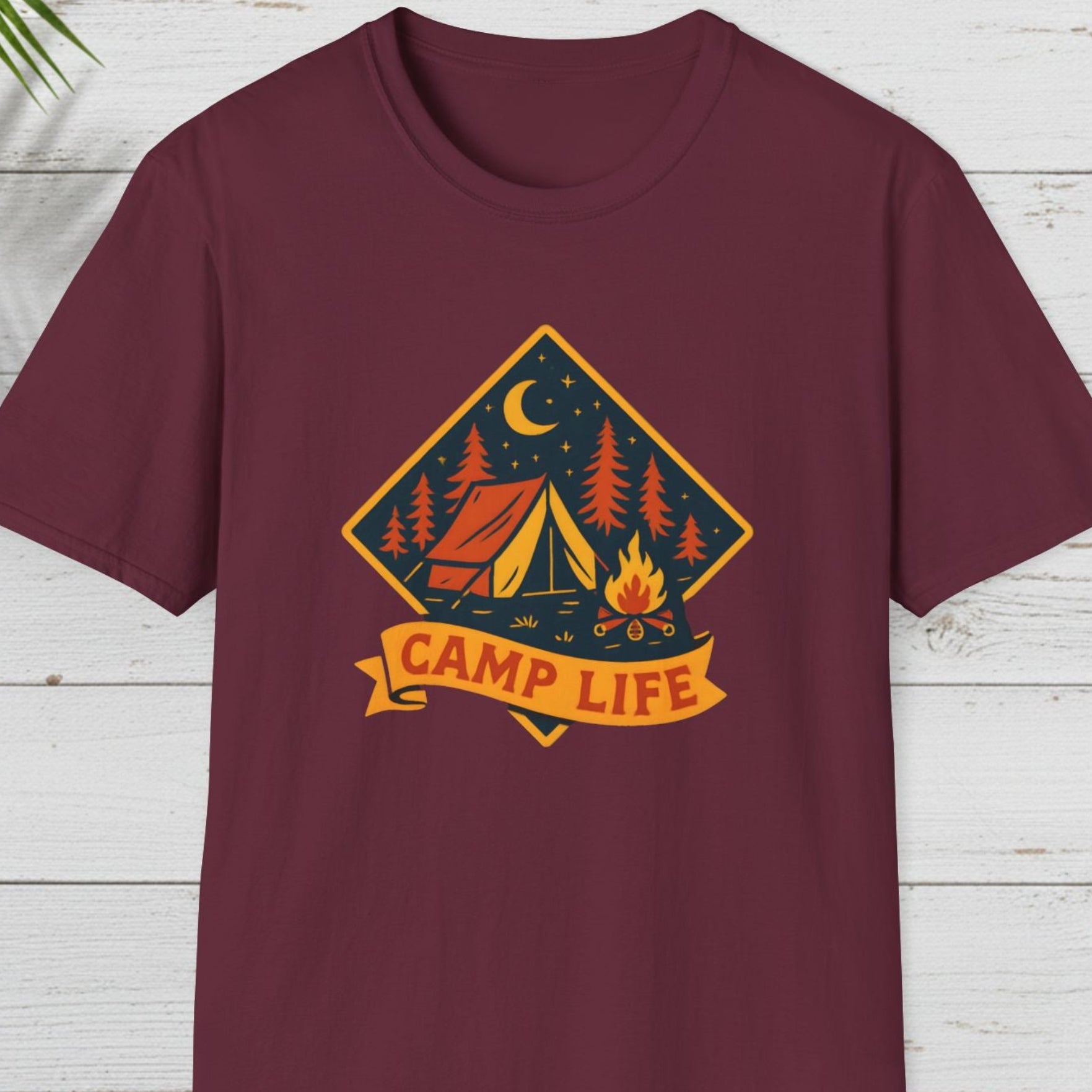 Camping Night Campfire T-Shirt