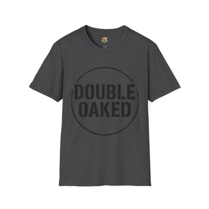 DOUBLE OAKED, Bourbon, Graphic T-shirt, Tee, Casual Gift, Unisex Apparel