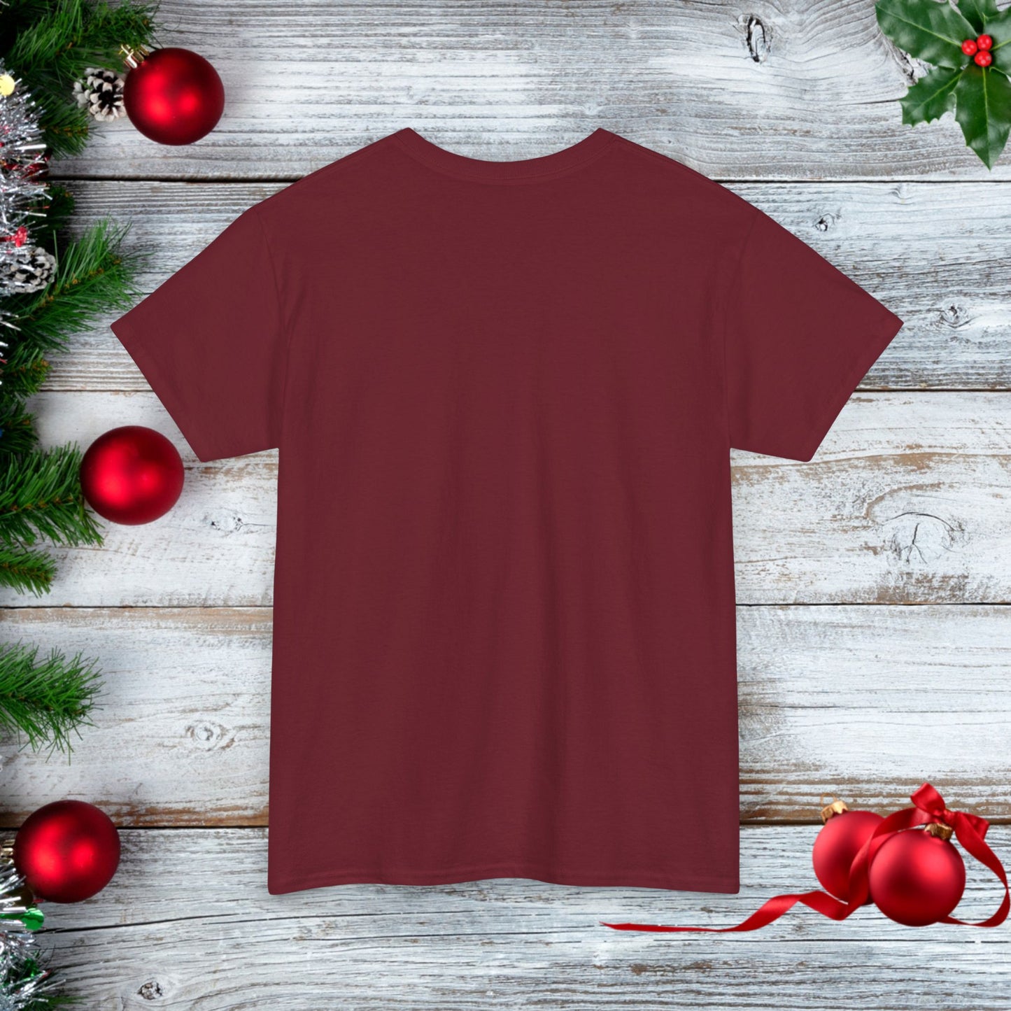 Santa Bourbon & Cookies Unisex Tee