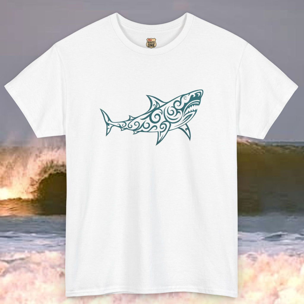 Tropical Island Shark Tee