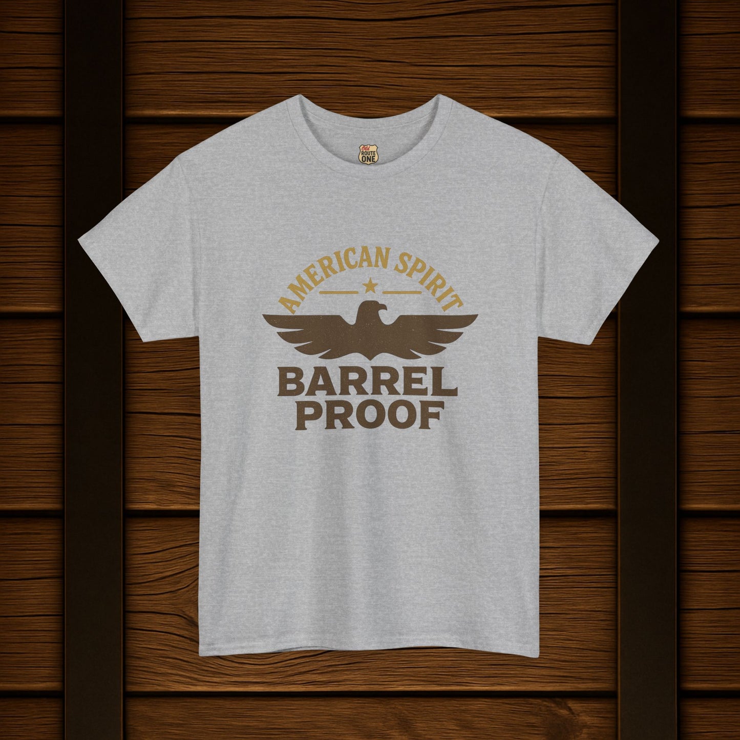 NEW T-Shirt American Spirit Barrel Proof Tee
