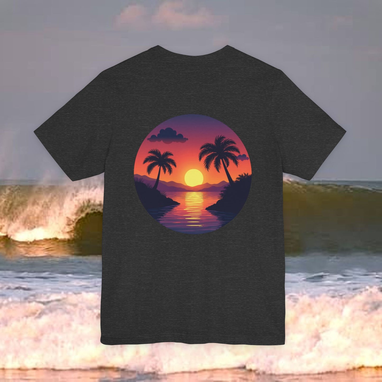 Sunset Chaser T-shirt, comfy cozy beach shirt