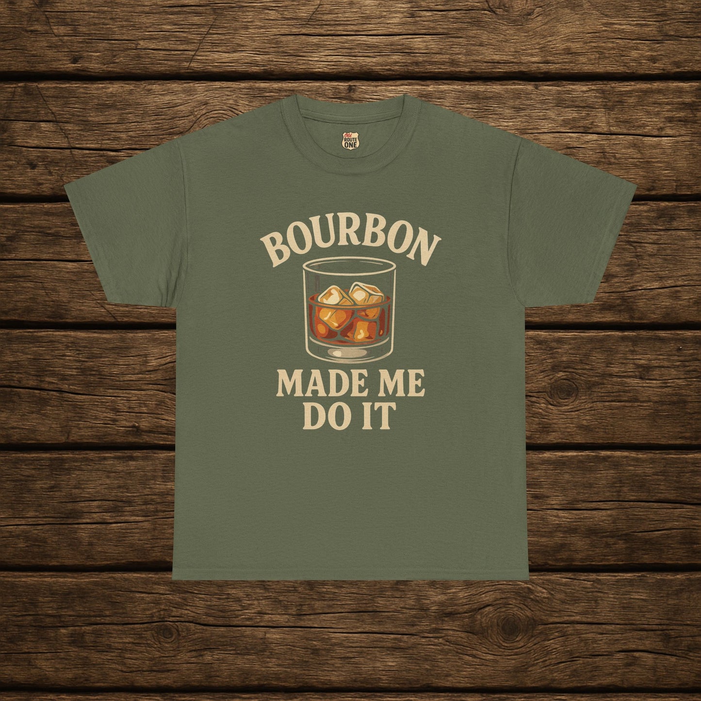 Bourbon Made Me Do It Tee - Barrel Proof Co.