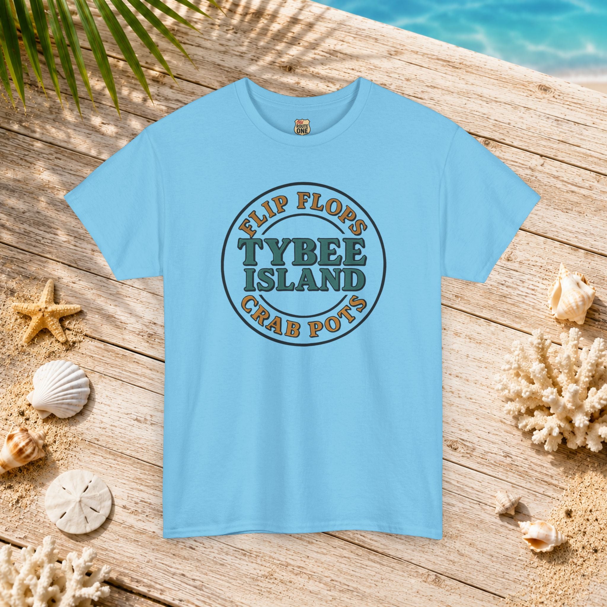 Tybee Island Flip Flops and Crab Pots , Everyday Tees