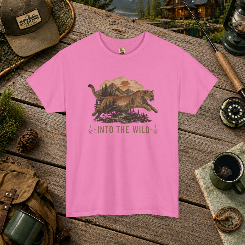 Into The Wild Mountain Lion T-Shirt