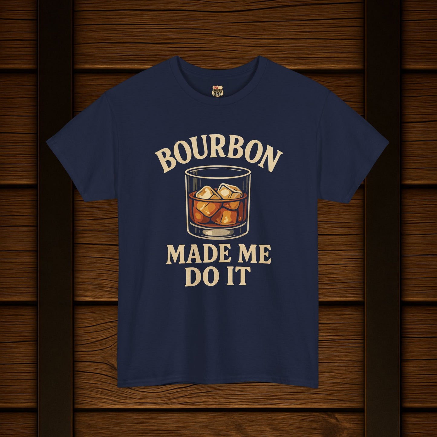 Bourbon Made Me Do It Tee - Barrel Proof Co.