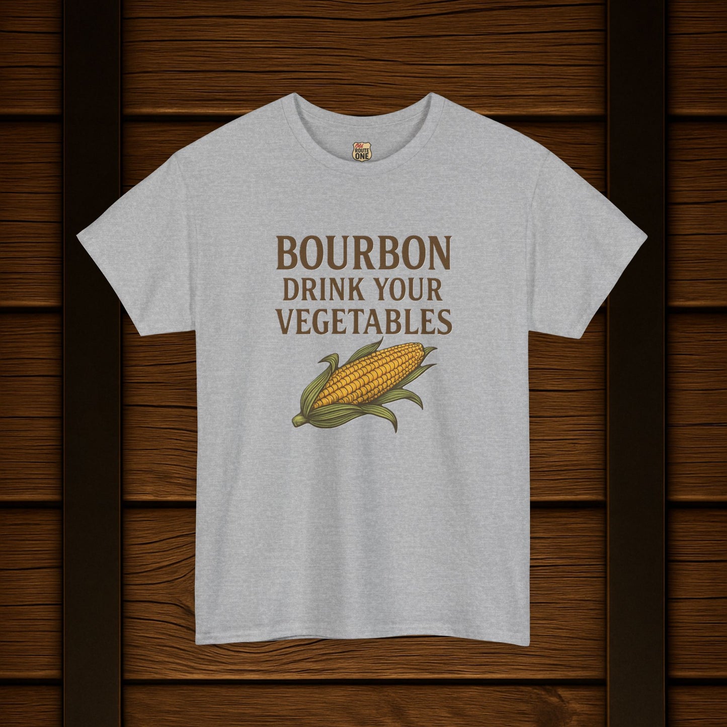 NEW Bourbon Drink Your Vegetables Tee