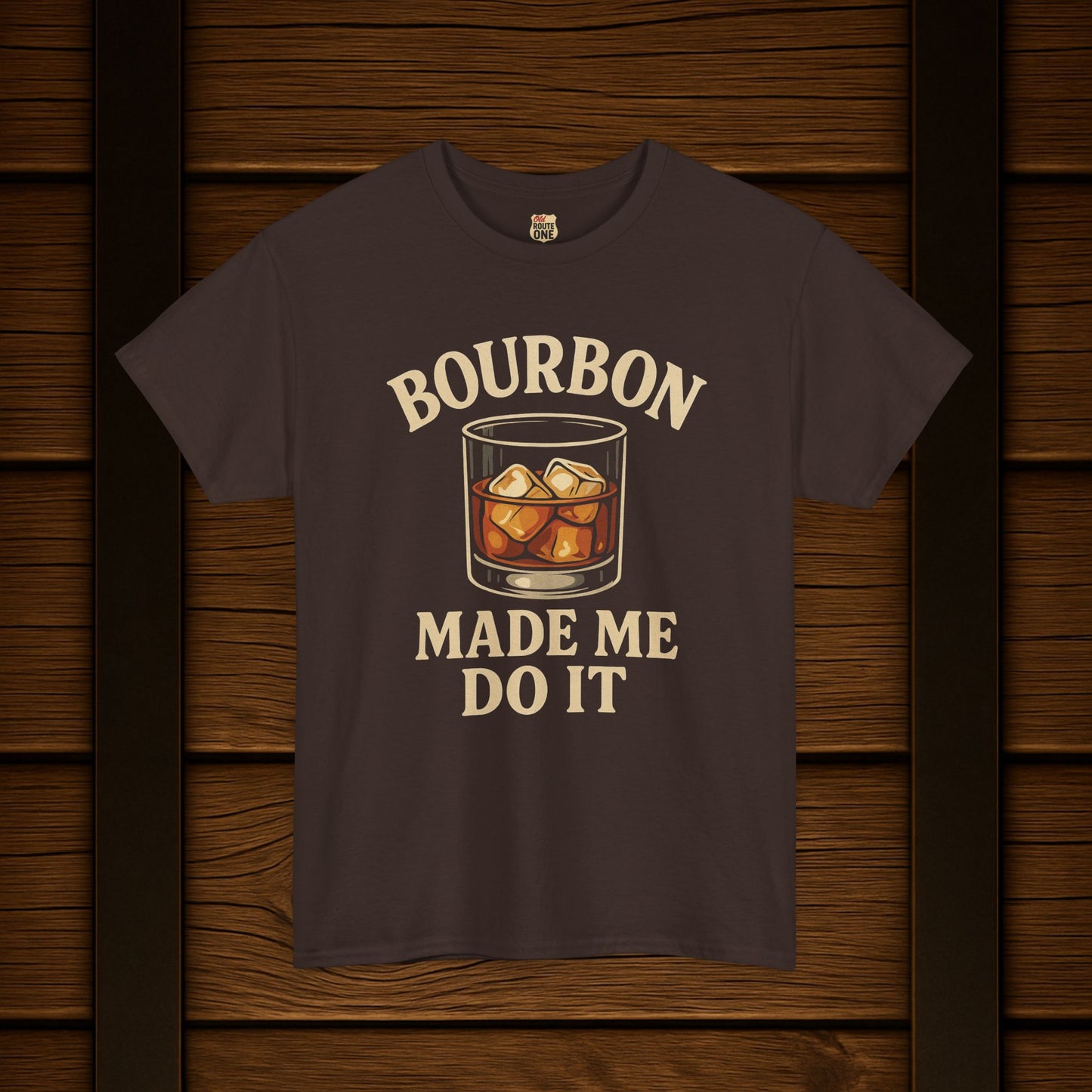 Bourbon Made Me Do It Tee - Barrel Proof Co.