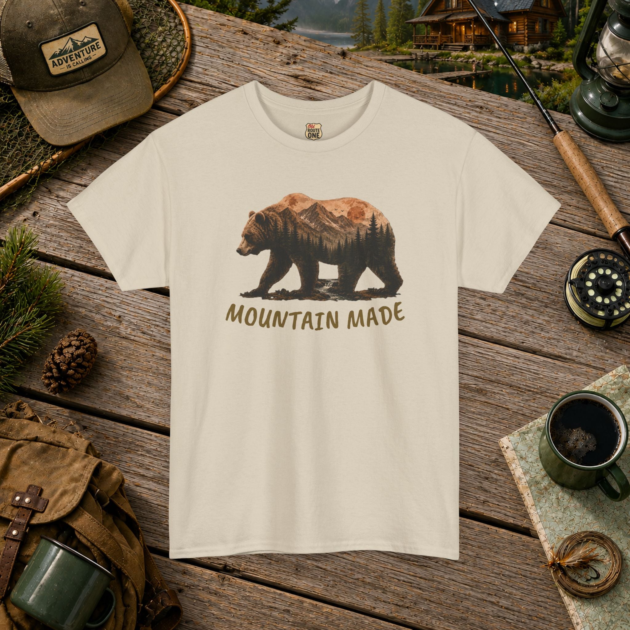 Mountain Made Bear T-shirt
