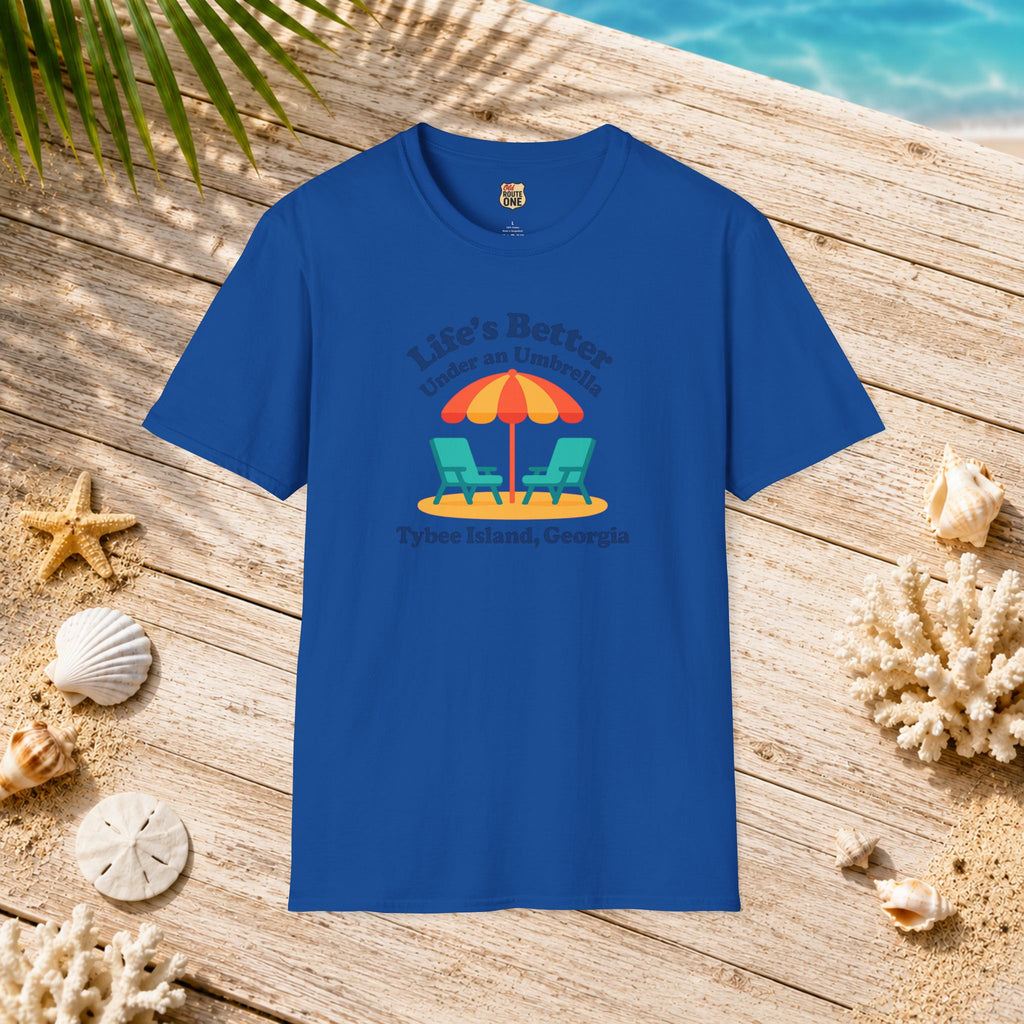 Life's Better Under an Umbrella Tybee Island tee