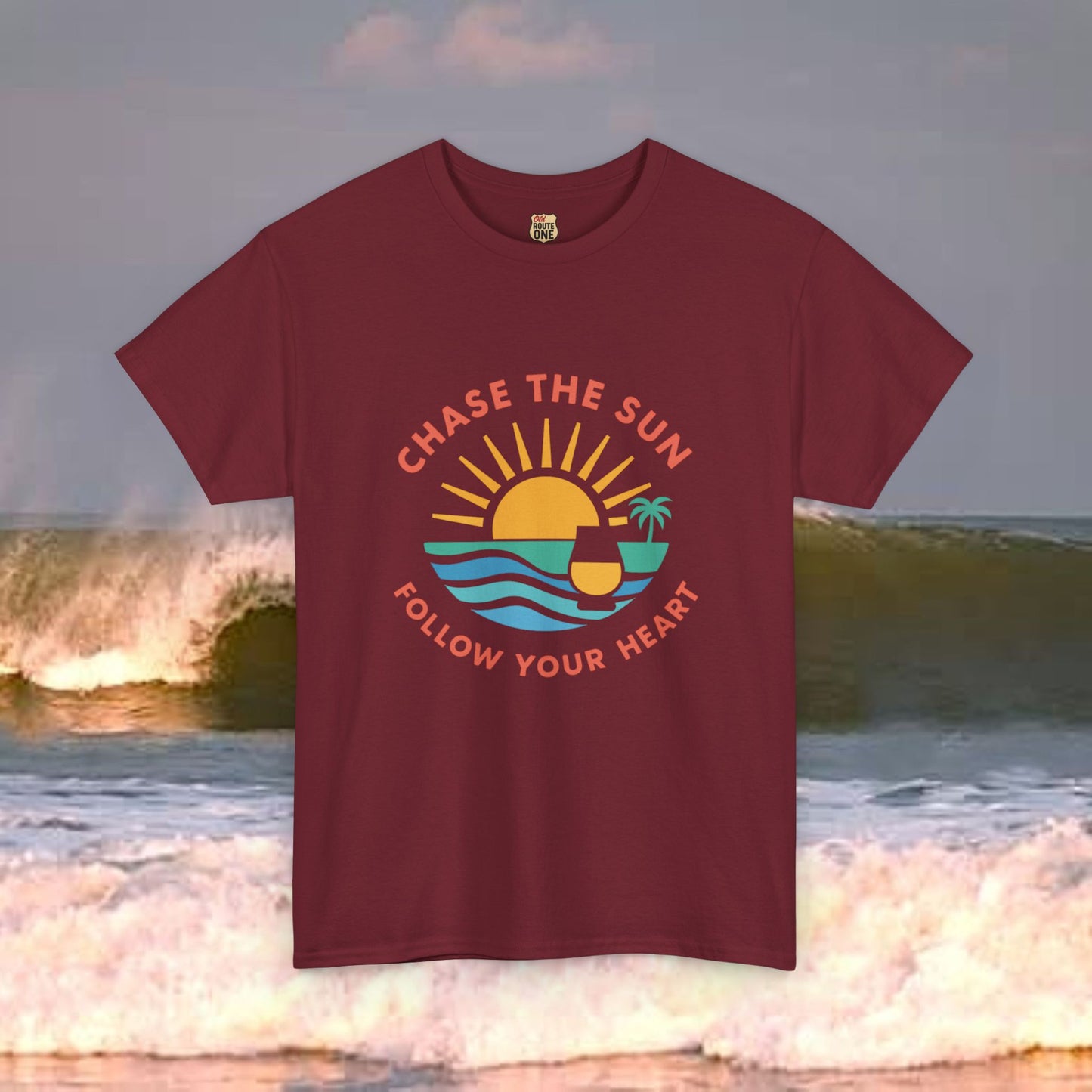 Chase The Sun Follow Your Heart Tee