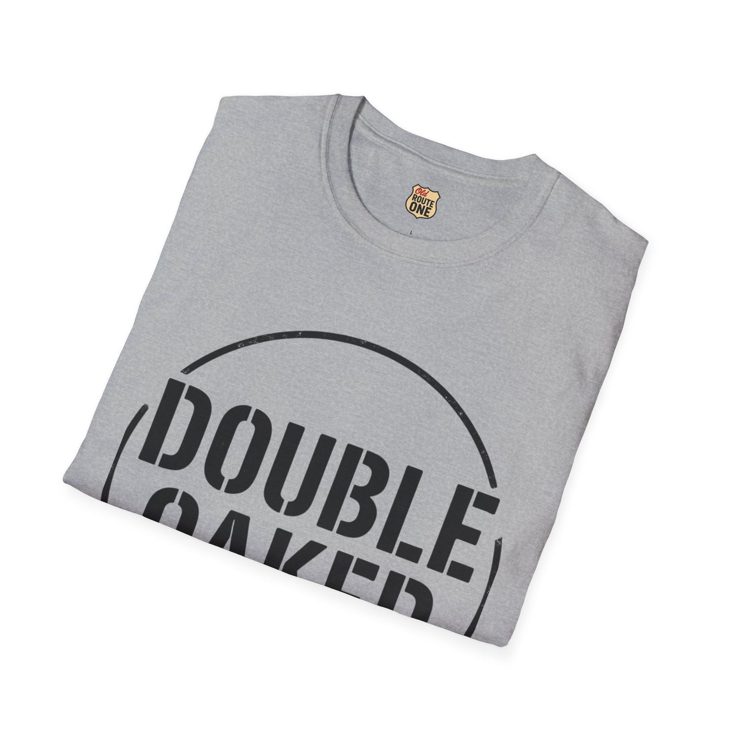 DOUBLE OAKED, Bourbon, Graphic T-shirt, Tee, Casual Gift, Unisex Apparel