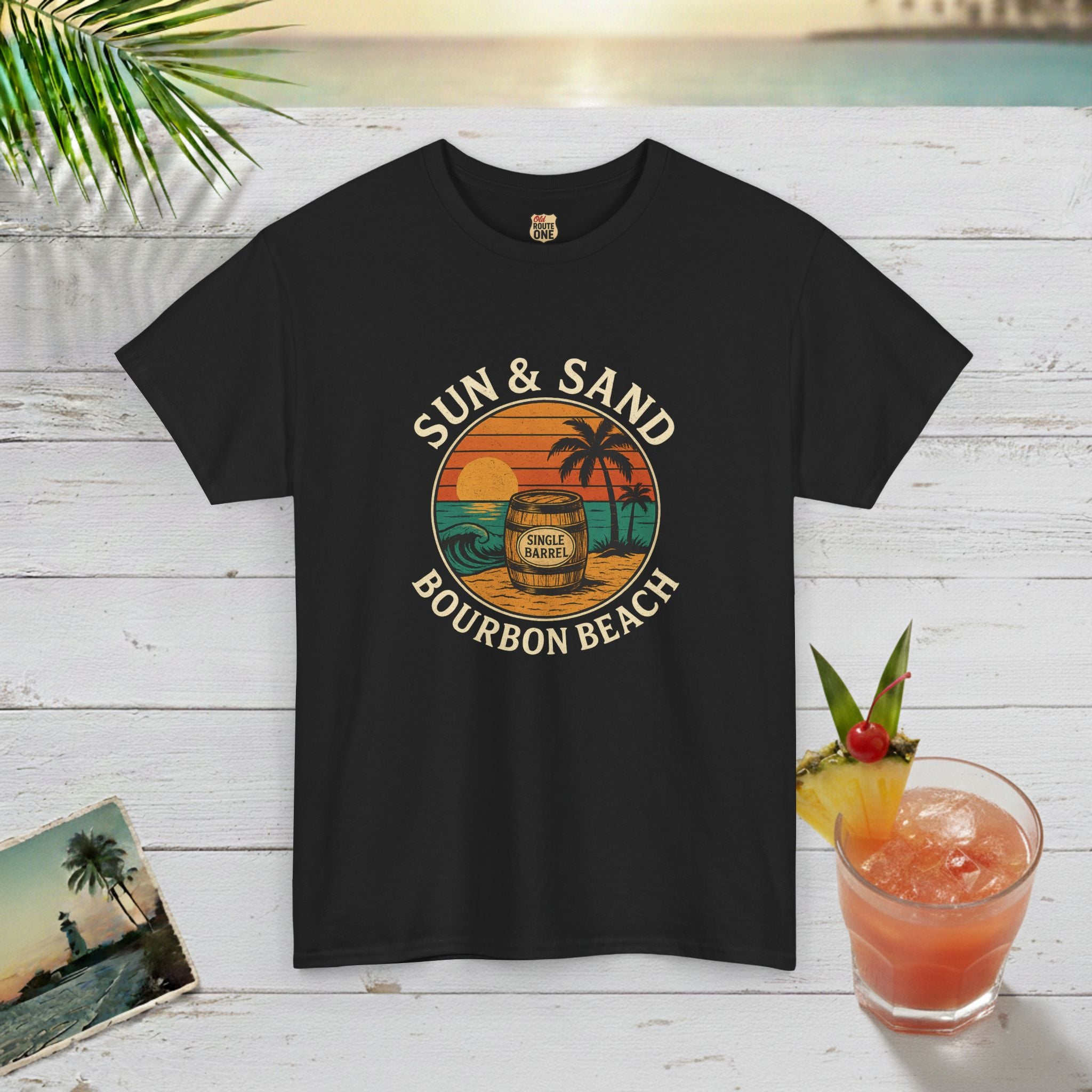 BOURBON BEACH SUN & SAND T-shirt