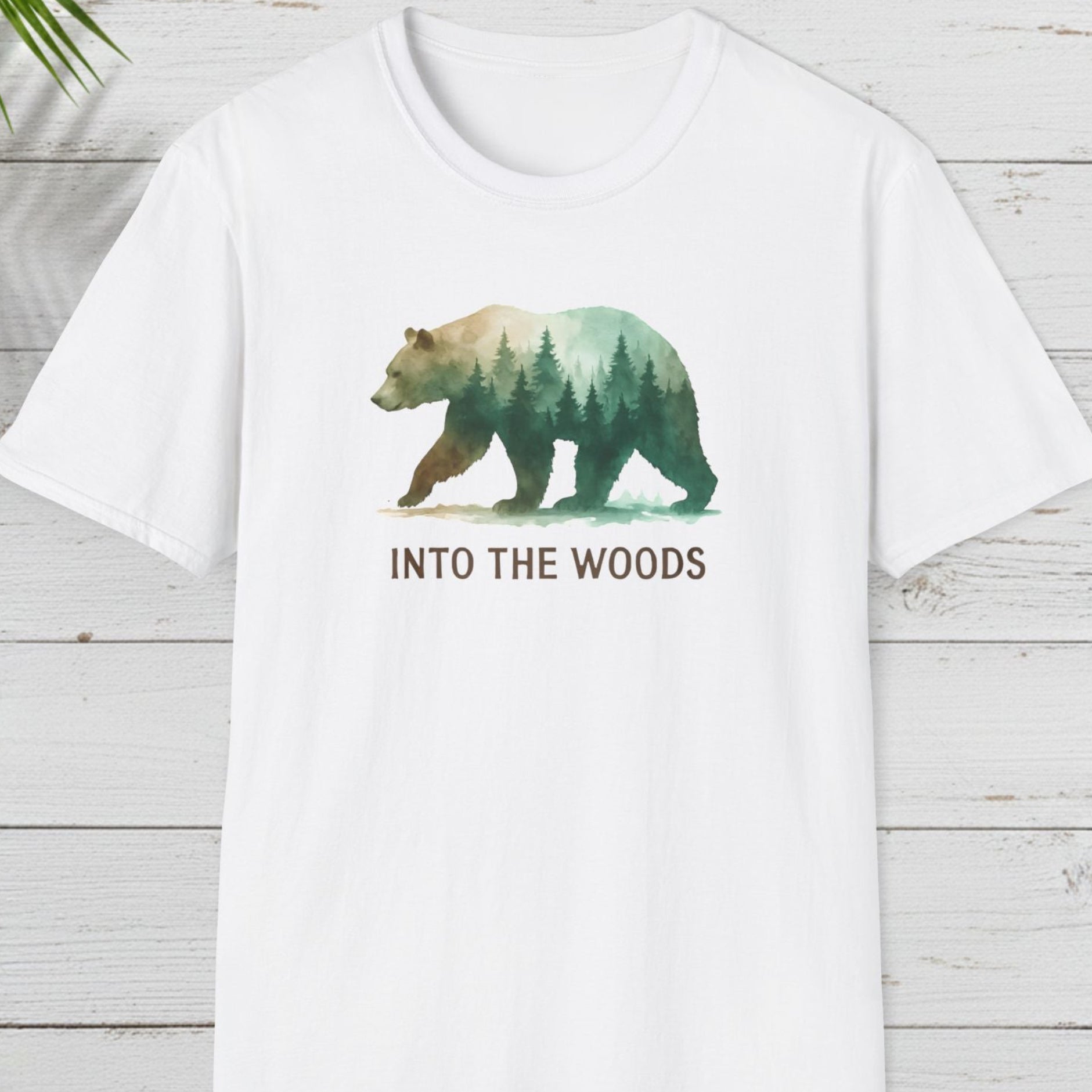 Forest Bear Silhouette T-Shirt
