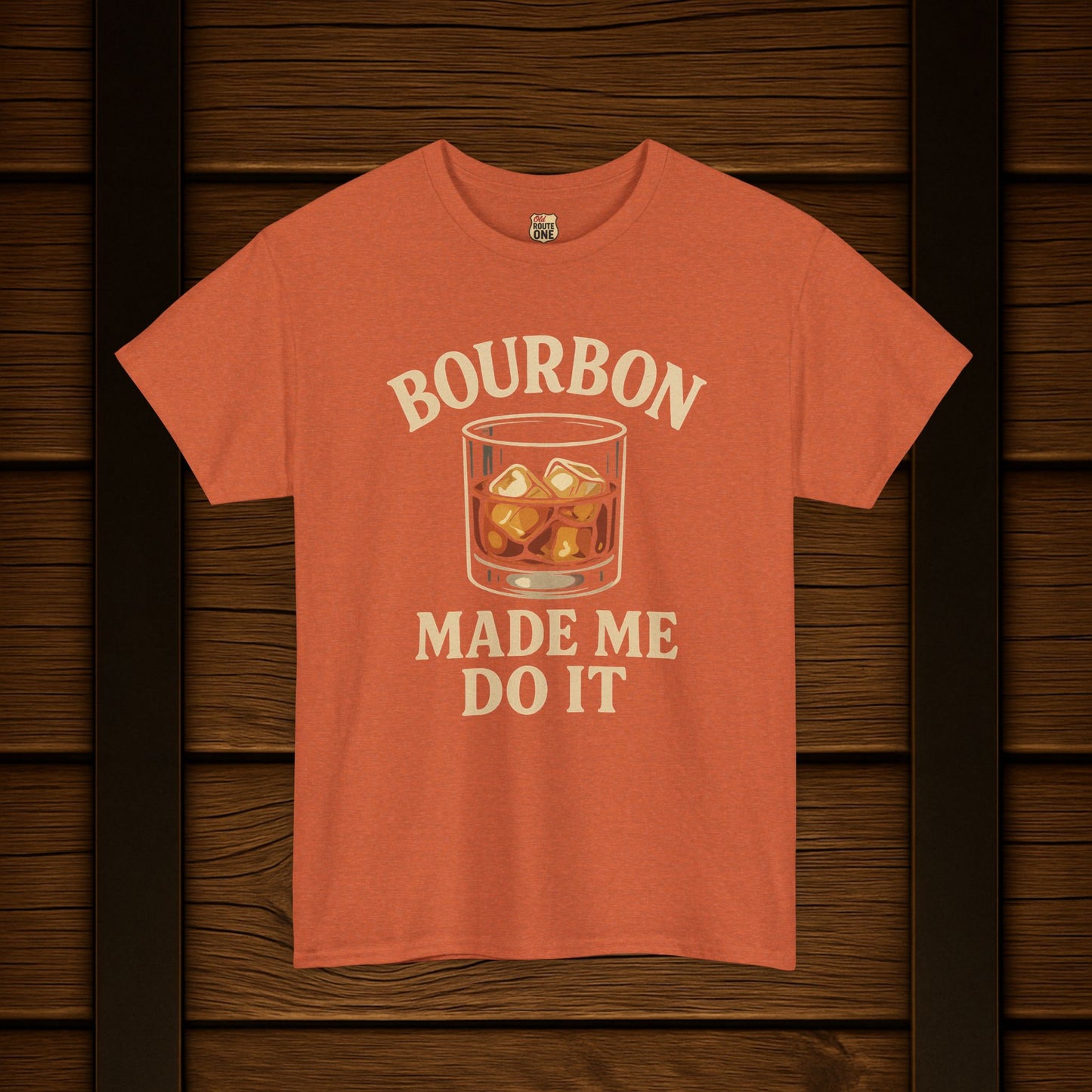 Bourbon Made Me Do It Tee - Barrel Proof Co.